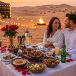 Desert Safari for Couples Private Dining Romantic Packages