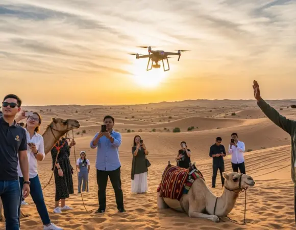 Photography & Drone Rules in Dubai Desert Safari