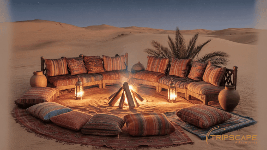 Campfire with Seating