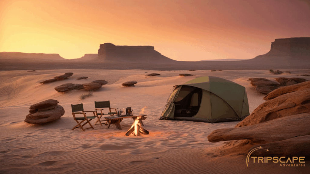 Desert Camping Areas