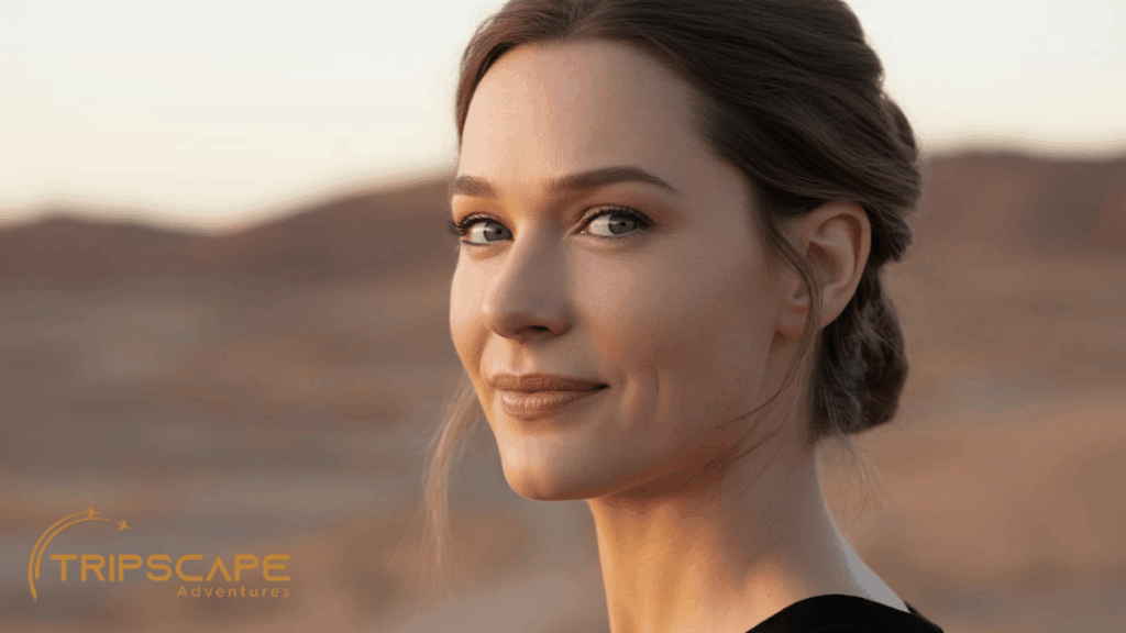 Golden Hour Close-Up Portrait