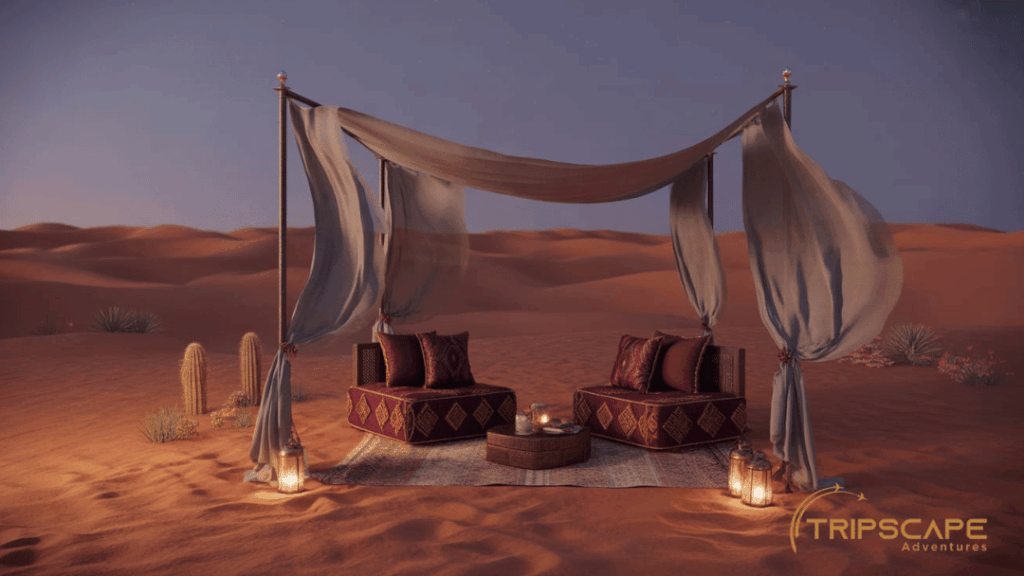 Romantic Outdoor Seating