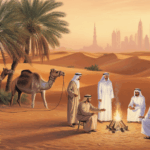 easy UAE drawing idea