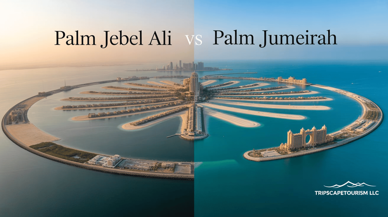 Palm Jebel Ali vs Palm Jumeirah